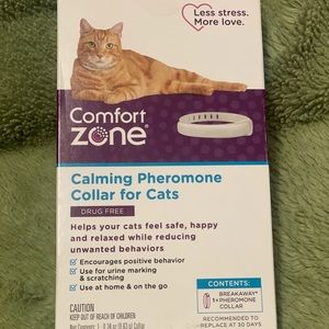 Brand new calming pheromone collar for cats